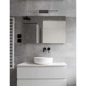 MONDRIAN Sandy Black Aluminium & Acrylic