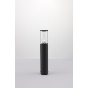 ZOSIA Dark Grey Aluminum & Clear Acrylic