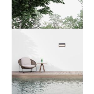 LETO Sandy Black Aluminium Acrylic Diffu