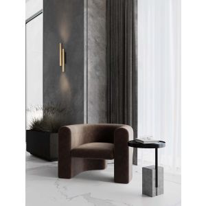 Paron Sandy Black & Gold Aluminium LED 1
