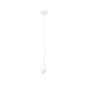 Ola Sandy White Aluminium & Steel LED 4