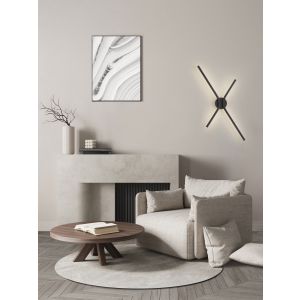 AKRO Triac Dimmable Matt Black Aluminium