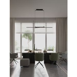 AKRO Triac Dimmable Matt Black Aluminium