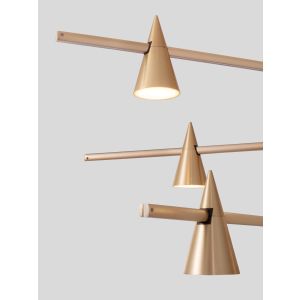 CONO Satin Gold Aluminium 5W DC24V Osram