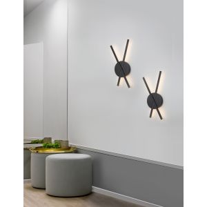 RESLIN Sandy Black Aluminium & Acrylic L