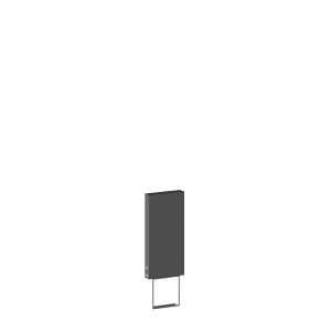 BASE WITH CONCRETE FIXATION H400
