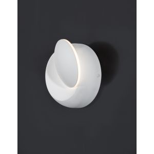 ODIN Wall Lamp White Aluminium Led 5 Wat