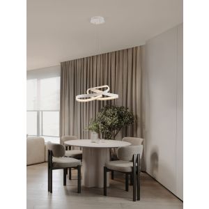 OLIA Triac Dimmable Sandy White Aluminiu