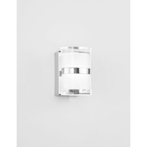 SABIA Chrome Aluminum & Acrylic LED 10 W
