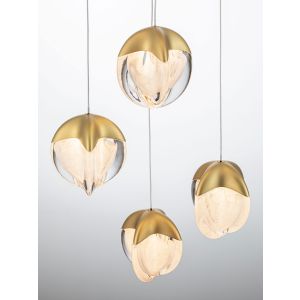 ALICIA Triac Dimmable Gold Aluminium &