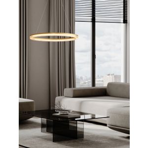 LUANA Triac Dimmable Brushed Gold Alumi