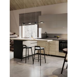 RIAZ Triac Dimmable Sandy Black Aluminiu