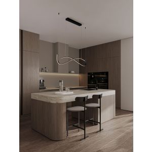 BRIO Triac Dimmable Sandy Black Aluminiu