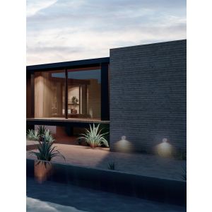SANGO Sandy White Aluminium & Glass LED