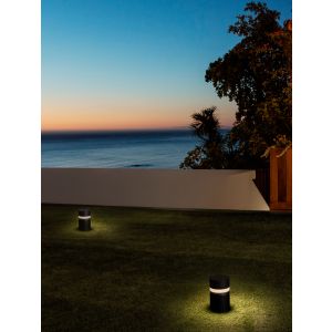 AIRY Sandy Black Aluminium & Polycarbona