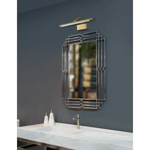 TIFFANY Brass Aluminium & Acrylic LED 12