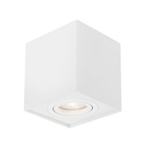 RENDE Sandy White Aluminium LED GU10 1x1
