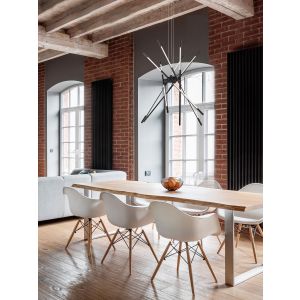 RACCIO Black Metal & Acrylic LED 56 Watt
