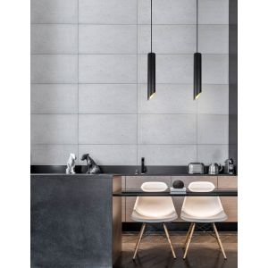 PERO Sandy Black Aluminium Outside Gold