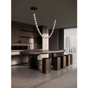 Ifos Triac Dimmable Sandy Black & Chrom