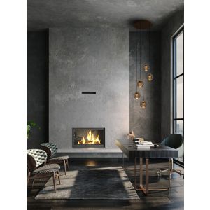 Licio Triac Dimmable Gold Metal & Blown