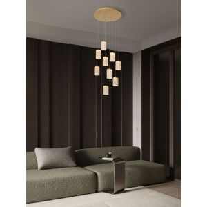 PHOS Triac Dimmable Brass Gold Steel, A