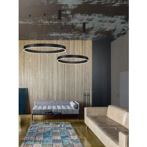 Motif Sandy black / acryl Ø600mm