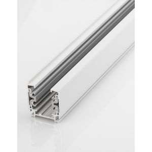 White Aluminium 4 wires track rail 2 me