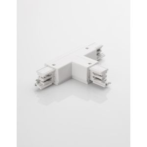 White Aluminium T Connector 4 wires 220