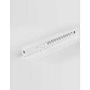 White Aluminium 2 wires track rail sock
