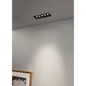 SWAN Black Aluminium 220-240V Philips L