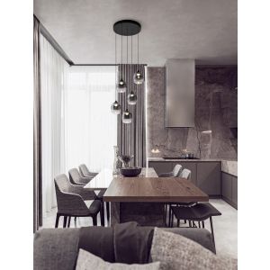 Kita Triac Dimmable Sandy Black Metal