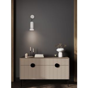 PARLO Sandy White Ceramic Shade & Sandy