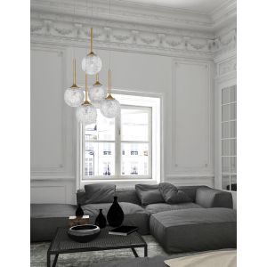 MIRANO Clear Structured Glass & Brushed