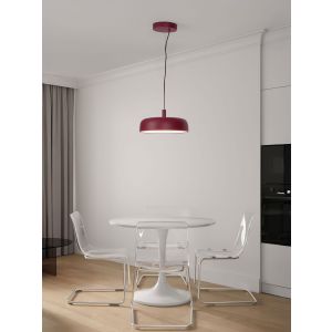 NOELIA Triac Dimmable Bordeaux Steel, A