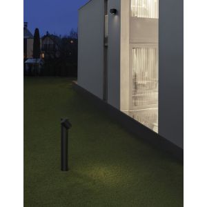 FOCUS Black Aluminium Glass Diffuser LED