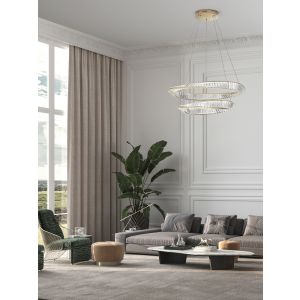 AURELIA Gold Metal & Crystal LED 70W 230