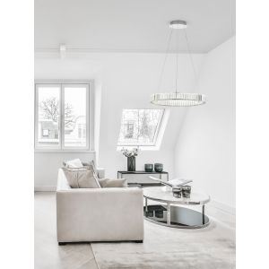 AURELIA Chrome Metal & Crystal LED 40W 2