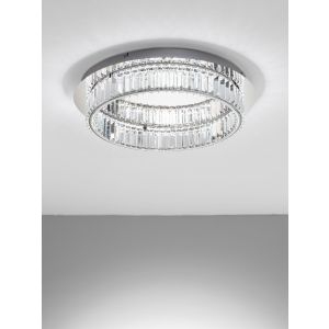 AURELIA Chrome Metal & Crystal LED 40W 2