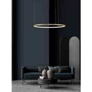 TARQUIN Brushed Gold Aluminum & Silicone