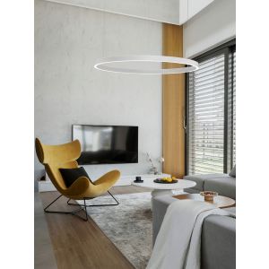 ELOWEN Pendant Lamp Sandy White Aluminiu