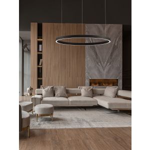 ELOWEN Pendant Lamp Sandy Black Aluminiu