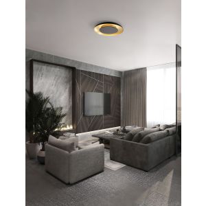 Epos Triac Dimmable Sandy Black & Brushe