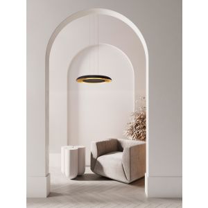 Epos Triac Dimmable Sandy Black & Brushe