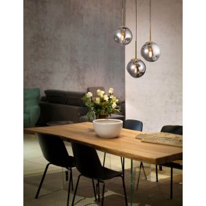 SPADA Gold Metal & Chrome Glass Black PV