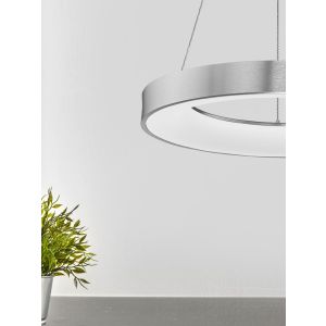 RANDO THIN Brushed Silver Aluminium & Ac