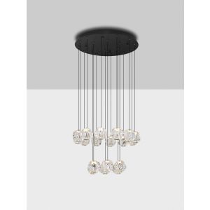 Ifos Triac Dimmable Sandy Black & Chrom