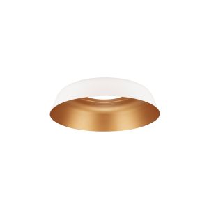 SOLVIA Sandy White & Gold Steel Shade (2
