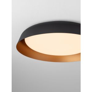 SOLVIA Sandy Black & Gold Steel Shade (2