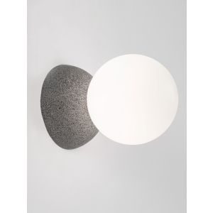 ZERO Gray Concrete & Opal Glass LED G9 1